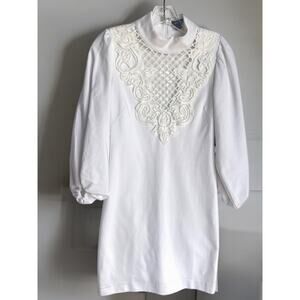 NWT Boston Proper Dress XS-S Beaded Preppy Old Money First Lady Regency